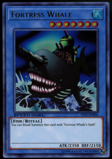 Yu-Gi-Oh! Speed Duel: Tournament Pack 2 Fortress Whale Near Mint