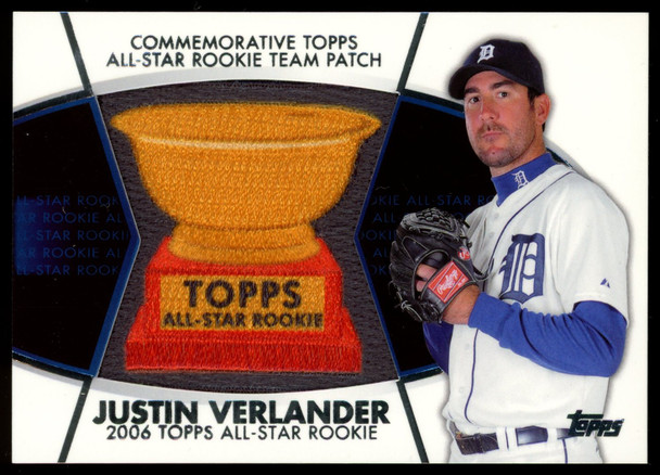 2014 Topps Justin Verlander Team Cup Commemorative Patch #RCMP-JVE