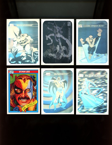1990 Impel Marvel Series 1 Trading Cards Complete Set with Hologram Set