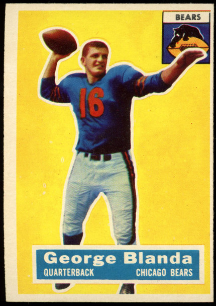 1956 Topps George Blanda #11 EX-MT