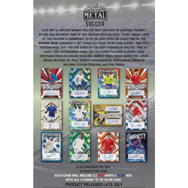 2022 Leaf Metal Soccer Hobby Case (10)