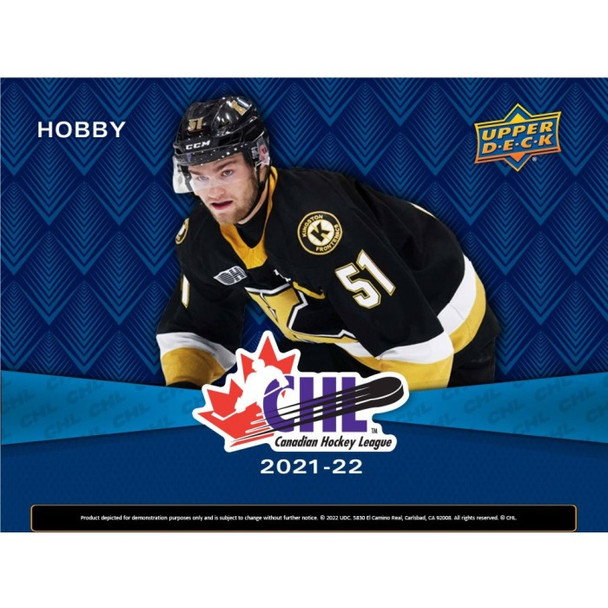 2021/22 Upper Deck CHL Hockey Hobby Box