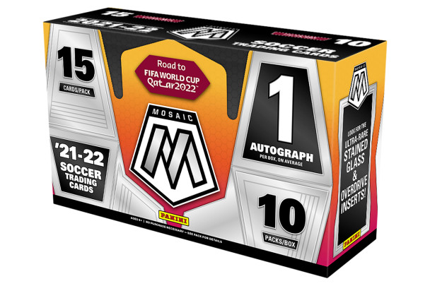 2022 Panini Mosaic Road to the World Cup Soccer Hobby Case (12)