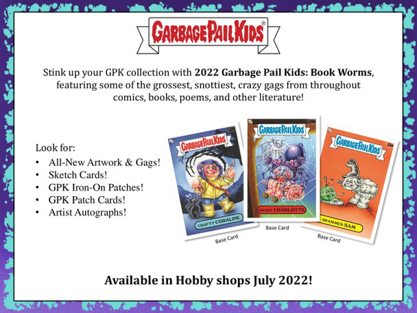 2022 Topps Garbage Pail Kids Book Worms Hobby Case (8)