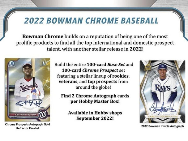 2022 Bowman Chrome Baseball Hobby Case (12)
