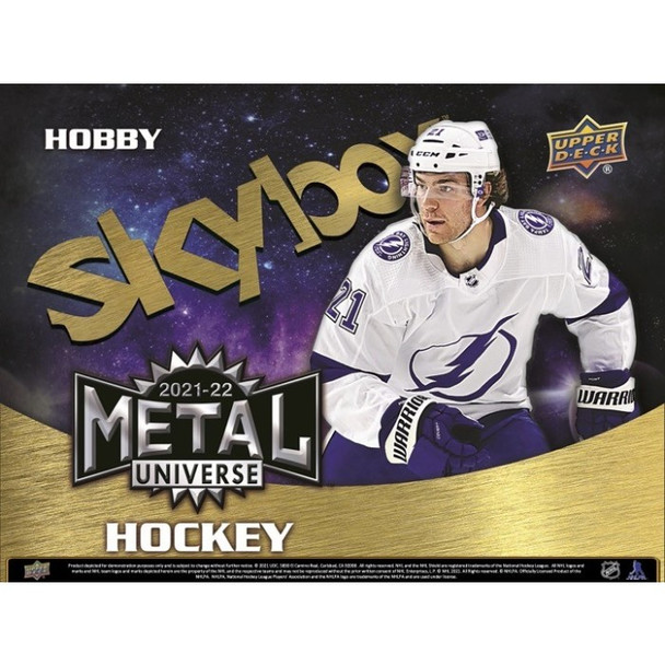 2021/22 Upper Deck Skybox Metal Universe Hockey Hobby Case (16)