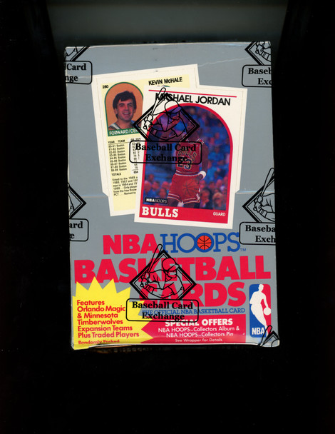 1989-90 Hoops Series 2 Basketball Box BBCE Wrapped Sealed