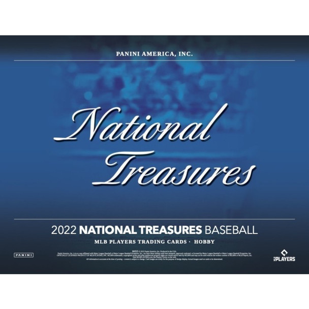 2022 Panini National Treasures Baseball Hobby Box
