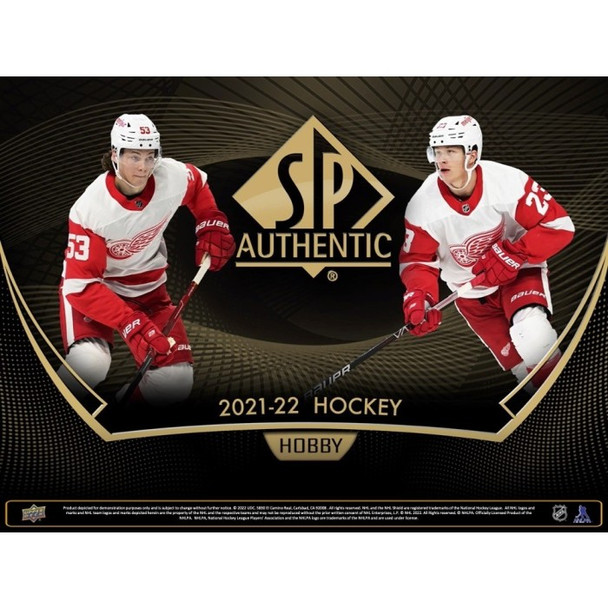 2021/22 Upper Deck SP Authentic Hockey Hobby Case (16)
