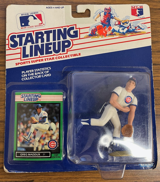 1989 Kenner Starting Lineup Greg Maddux Sealed In Package