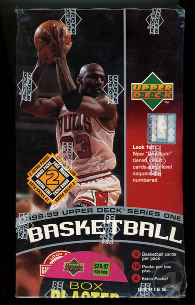 1998/99 Upper Deck Series 1 Basketball Box Factory Sealed 14 Packs