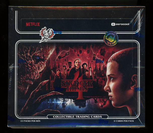 2023 Topps Zerocool Stranger Things Season 4 Hobby Box