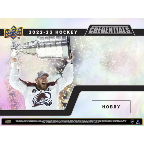 2022/23 Upper Deck Credentials Hockey Hobby Case (20)