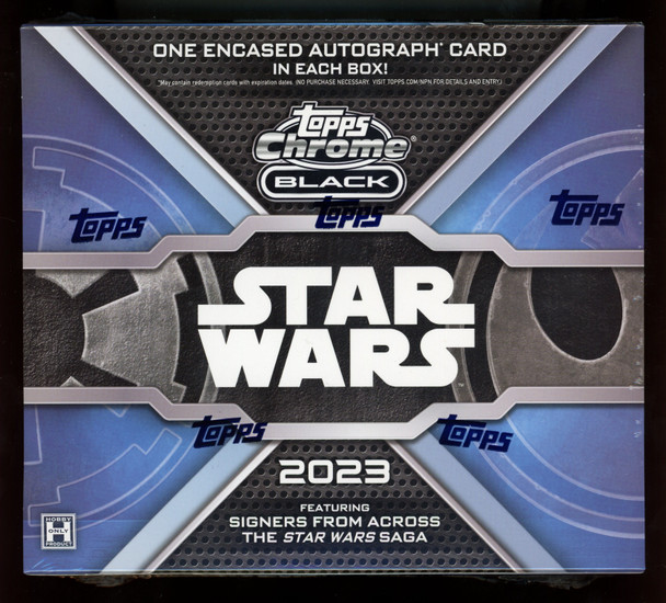 2023 Topps Star Wars Chrome Black Hobby Box