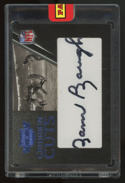 2010 Plates & Patches Gridiron Cuts Sammy Baugh Auto /63 #2