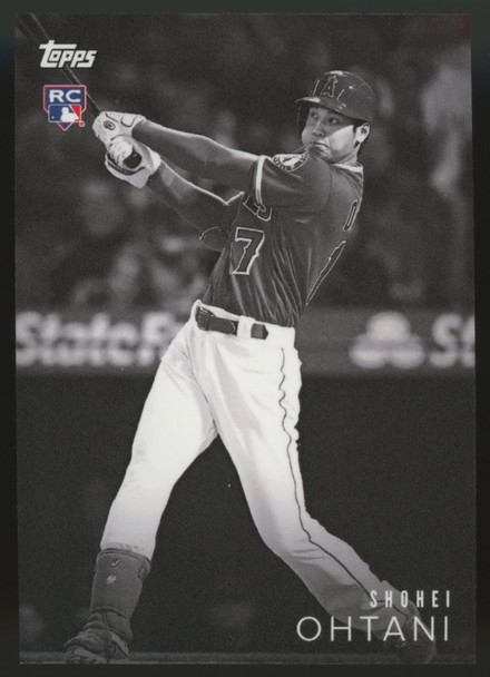2018 Topps On Demand Shohei Ohtani Black And White RC #21 "A"