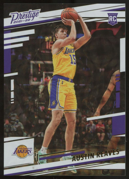 2021-22 Chronicles Prestige Austin Reaves RC Asia Gold /18 #61