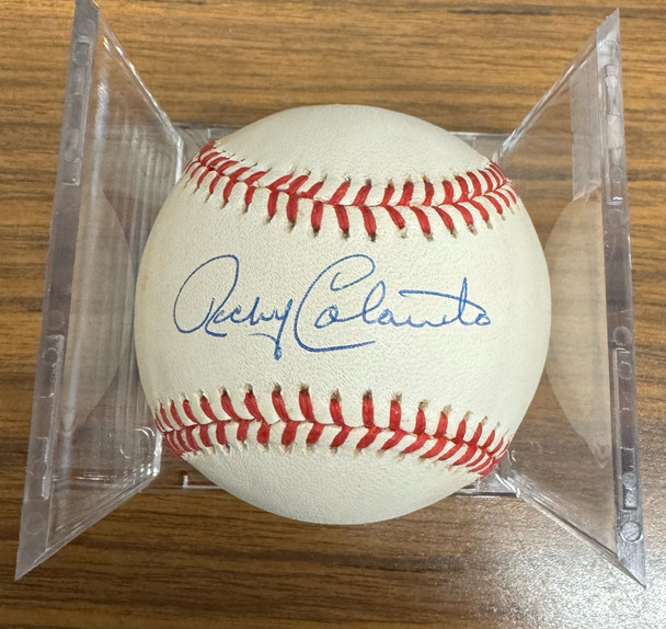 Rocky Colavito Signed Autographed Rawlings OAL Baseball JSA