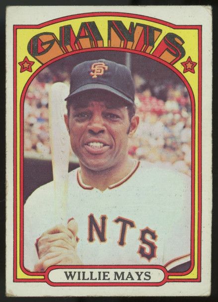 1972 Topps Willie Mays #49 VG
