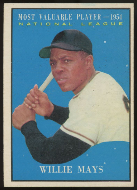 1961 Topps Willie Mays MVP #482 EX/MT