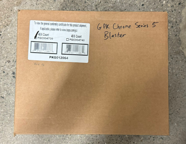 2022 Topps Garbage Pail Kids Chrome Series 5 Blaster Case (40)