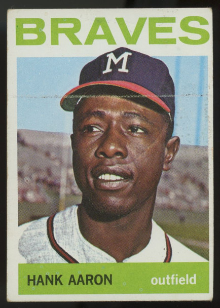 1964 Topps Hank Aaron #300 VG/EX "B"