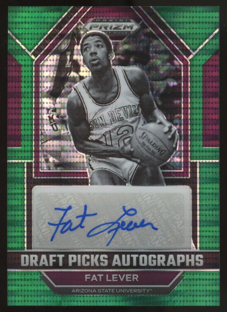 2023-24 Prizm Draft Fat Lever Auto Green Pulsar /25 #DPA-FAT