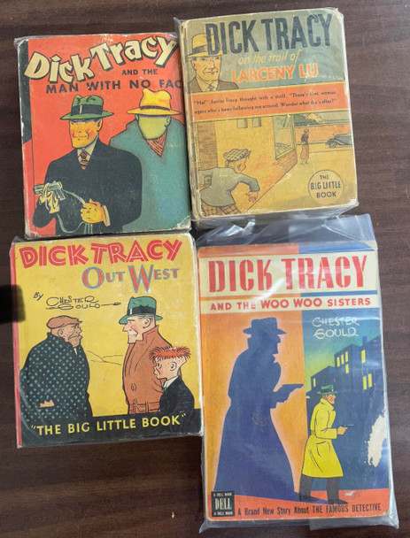 Vintage Big Little Book lot of Dick Tracy