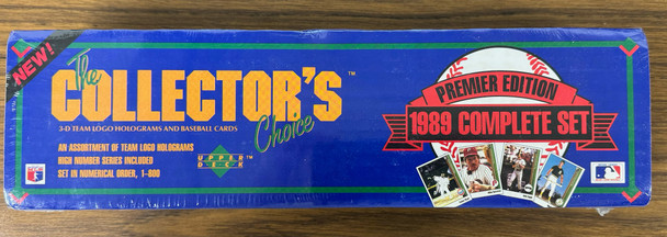 1989 Upper Deck Baseball Complete Factory Set Wrapped