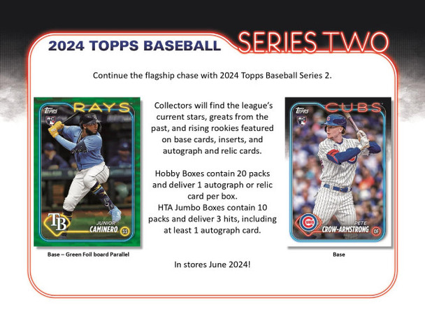 2024 Topps Series 2 Baseball Hobby Case (12)
