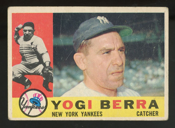 1960 Topps Yogi Berra #480 G/VG