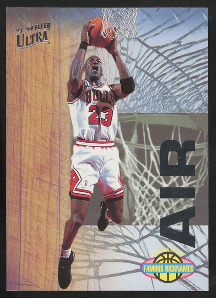 1993-94 Fleer Ultra Michael Jordan Famous Nicknames Air #7
