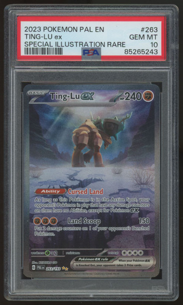 2023 Pokemon Ting-Lu ex Paldea Evolved Special Illustration Rare #263 PSA 10