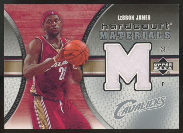 2005-06 Upper Deck Hardcourt LeBron James Materials Warm-Up #HM-LJ