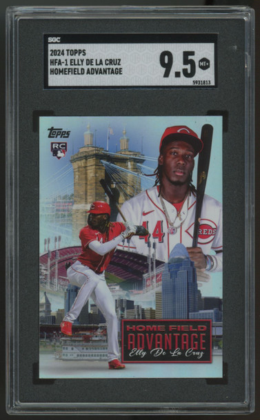 2024 Topps Elly De La Cruz Home Field Advantage RC SSP #HFA-1 SGC 9.5