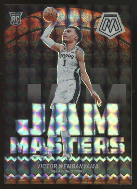 2023-24 Mosaic Victor Wembanyama RC Jam Masters Silver Prizm #3