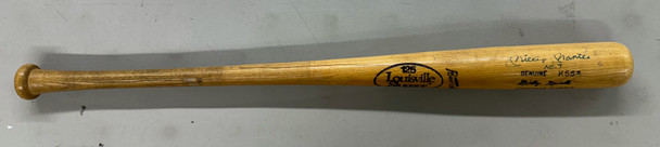 Mickey Mantle Signed Autographed Inscribed Louisville Slugger Bat BAS
