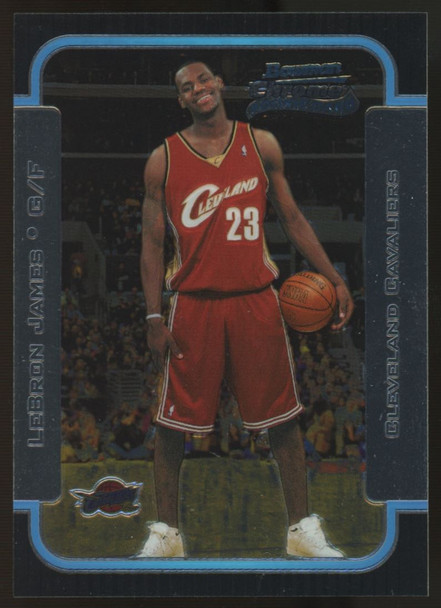 2003-04 Bowman Chrome LeBron James RC #123 NM-MT