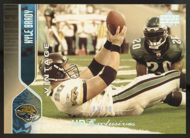 2004 Upper Deck Kyle Brady Exclusives Vintage /10 #94