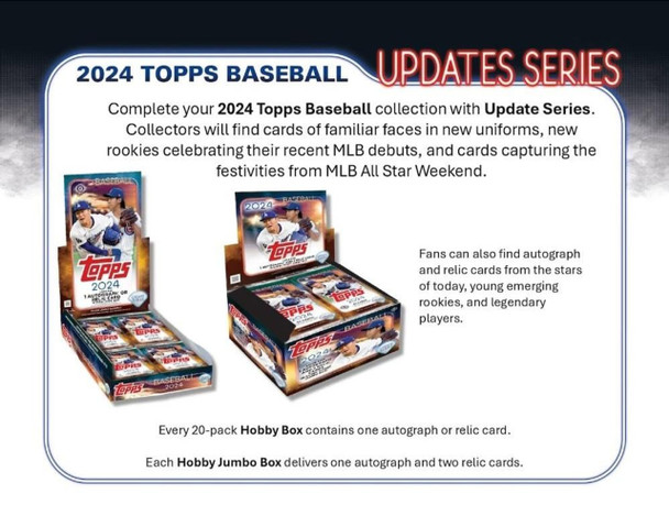 2024 Topps Update Series Baseball Jumbo Hobby Case (6)