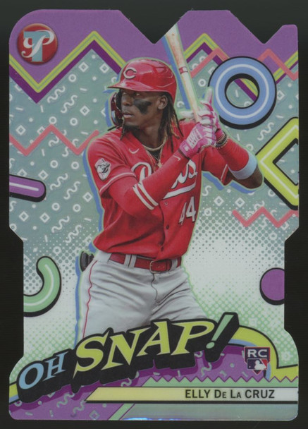2024 Topps Pristine Elly De La Cruz Oh Snap! RC Die Cut #OH-1