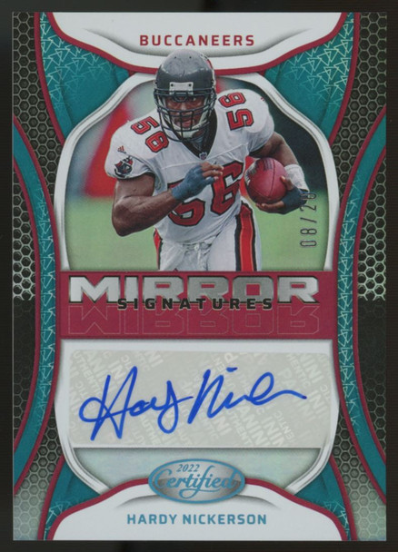 2022 Certified Hardy Nickerson Mirror Signatures Auto /20 #MS-HN