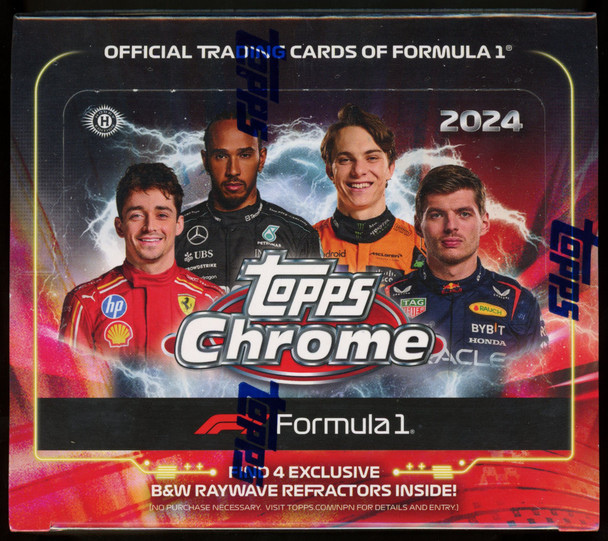 2024 Topps Chrome Formula 1 Racing Qualifying Lap Hobby Box