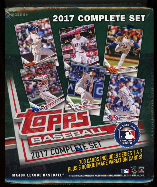 2017 Topps Baseball Complete Factory Set Sealed