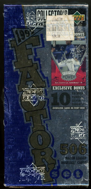 1997 Upper Deck Collector's Choice Baseball Factory Set Sealed