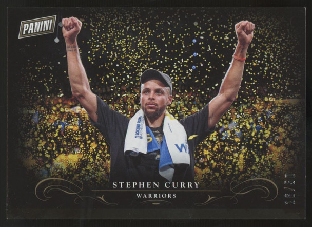2017 Panini Black Friday Stephen Curry Celebration /50 #11