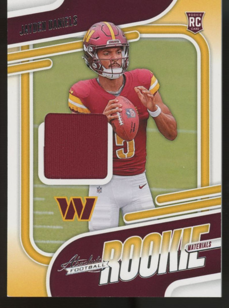 2024 Absolute Jayden Daniels RC Rookie Materials #ARM-JDS