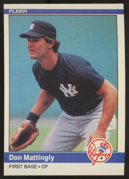 1984 Fleer Don Mattingly RC #131 NM-MT "C"