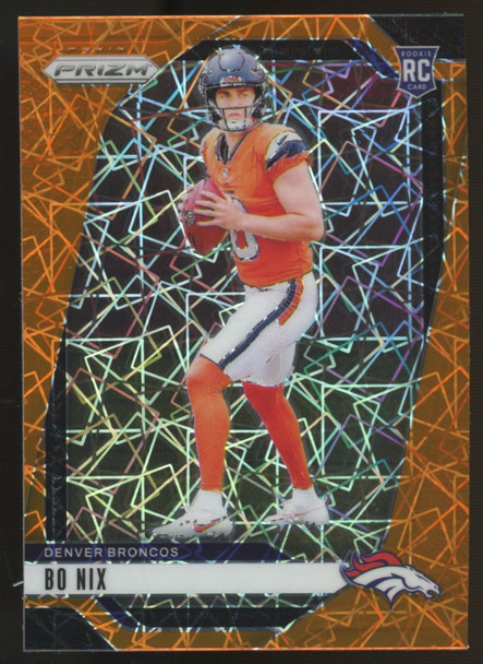 2024 Prizm Bo Nix RC Orange Lazer #309