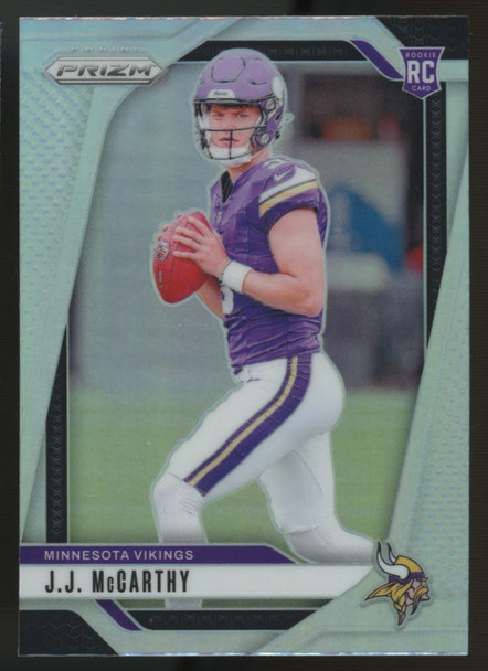 2024 Prizm JJ McCarthy RC Silver Prizm #400
